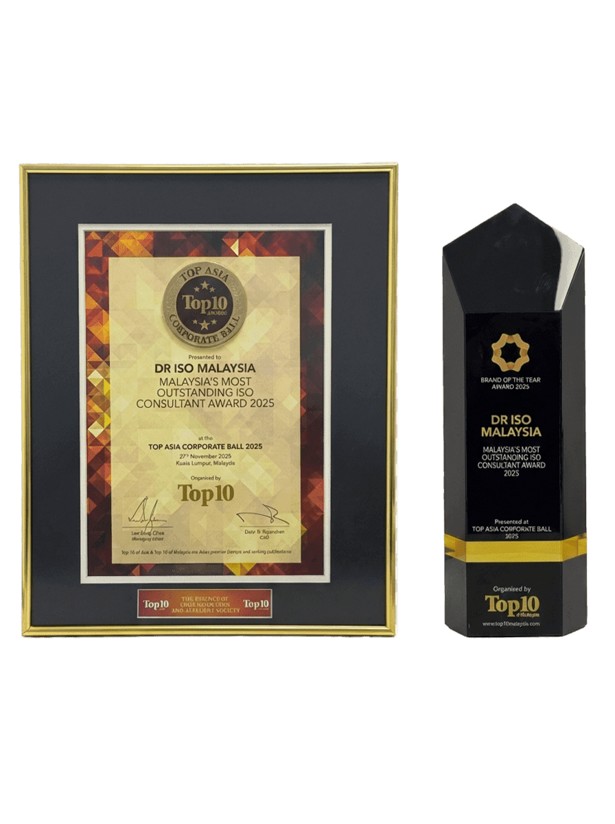 Malaysia's Most Outstanding ISO Consultant Award 2025